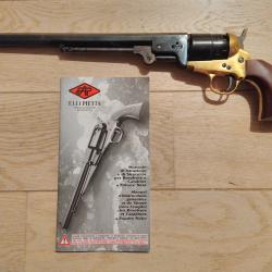 Réplique revolver Pietta 1851 navy laiton carbine