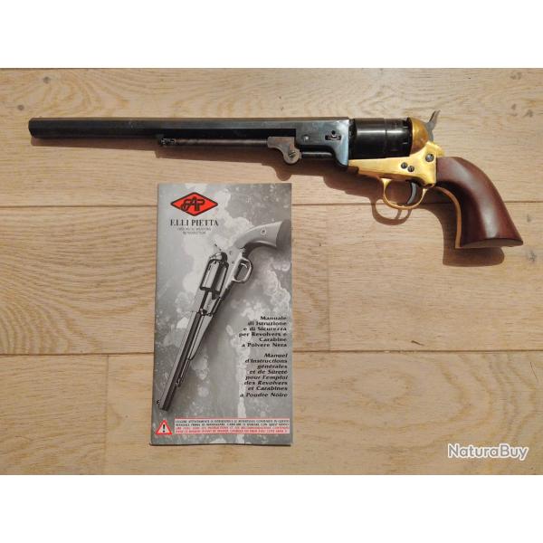 Rplique revolver Pietta 1851 navy laiton carbine