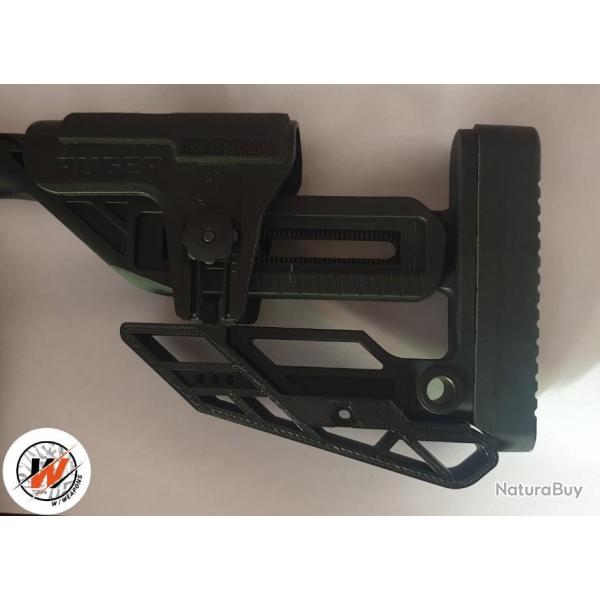 RUGER RPR 22LR - Monopod NOIR Bag Rider INCLINE / Support de sac) Ruger Precision Rimfire