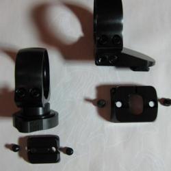 Montage pivotant HMS avec colliers de 30 mm pour Heym SR20