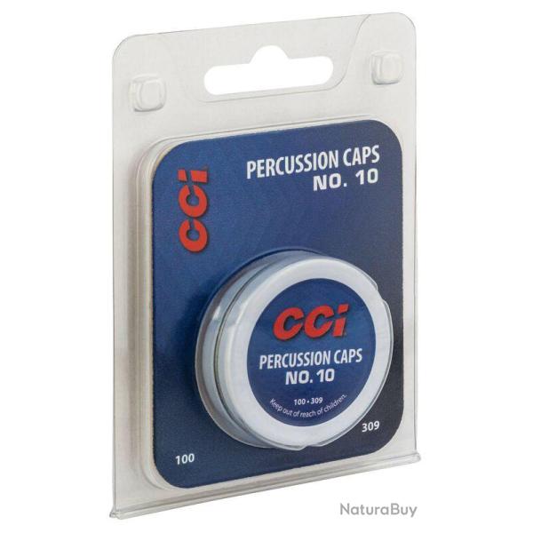 AMORCES CCI 10 REVOLVER POUDRE NOIRE PETITE CHEMINEE X100