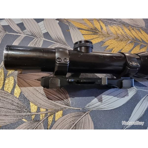 Lunette schmidt&bender 1/4-420Avec montage sauer 303 innomount collier de 30