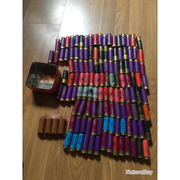 Lot 126 cartouches calibre 12