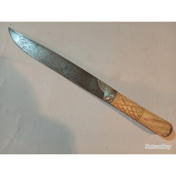 Ancien couteau crtois rgional poque 19me siecle