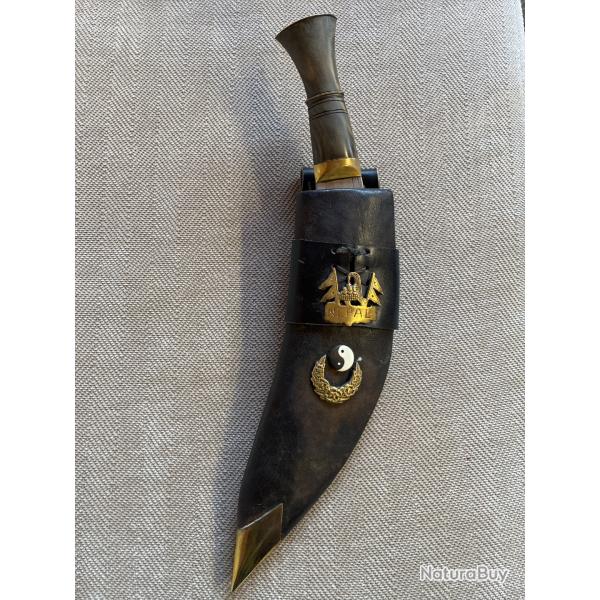khukuri Couteau traditionnel npalais