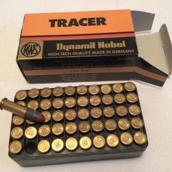 UNE BOÎTE DE 50 munitions 22 LR TRAÇANT Dynamit Nobel ( RWS )
