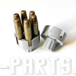 *PROMO* X10 Speed Loader Revolver 6 coups 38SP / 357 Mag **Manurhin F1 et MR88 (Police Municipale)**