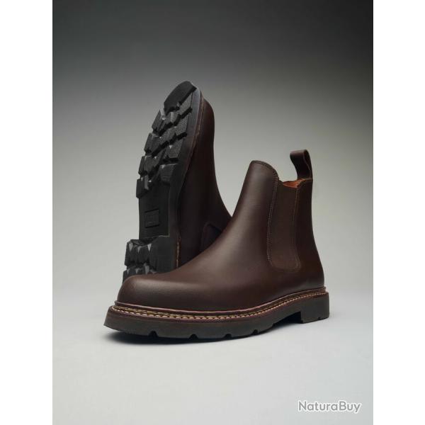 Chaussures en cuir QUERCY - Marron - Pointure 41