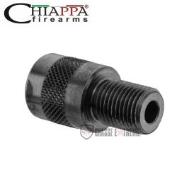 Adaptateur Silencieux CHIAPPA au pas 1/2-28 vers 1/2-20