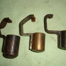 LOT DE TROIS BOUCHONS DE CANON
