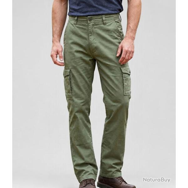 WINCHESTER KARGO1 -- Pantalon d�tente kaki : le confort stretch multipoche 40