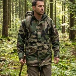 Parka Camouflage Imperm&eacute;able & Respirante - Coton/Poly Kaki XL