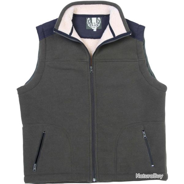 Gilet sans manches en polaire contre coll LY0301U001 3XL
