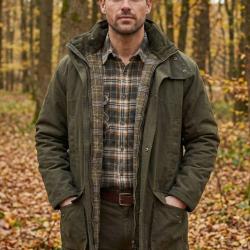 Veste de Chasse Ledertys Farmer LY0006 &Eacute;tanche avec Carnier