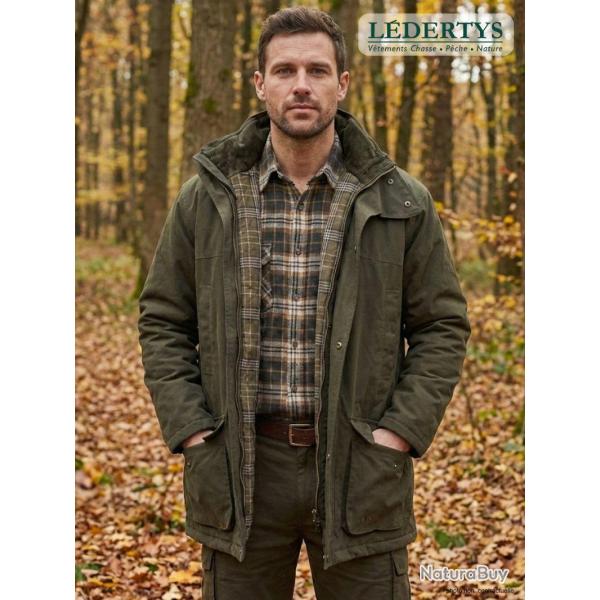 Veste de Chasse Ledertys Farmer LY0006 �tanche avec Carnier