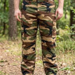 LEDERTYS LY0409 Pantalon treillis camouflage Centre Europe r&eacute;sistance tout terrain