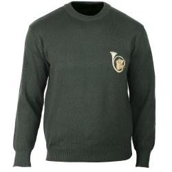 Pull ras du cou broderie sanglier LY0700S XL