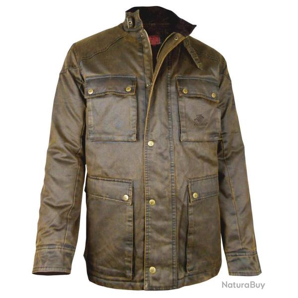 Parka double en coton enduit NEVERM M