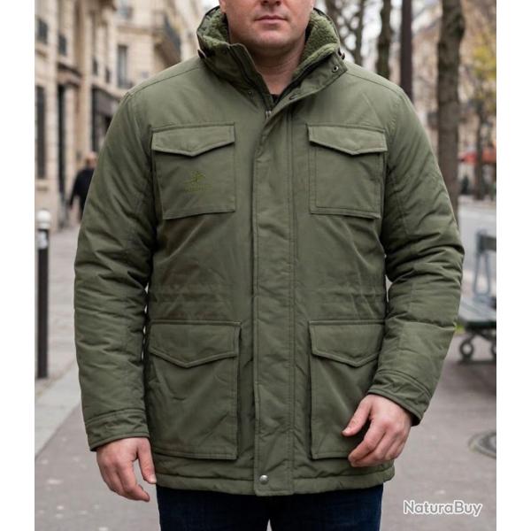 CHALLENGER PAR2001A Parka doubl�e kaki protection thermique et d�perlante