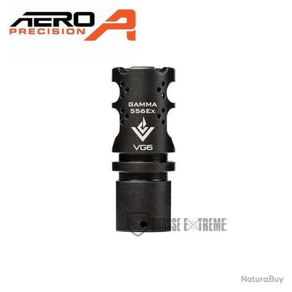 Frein de Bouche AERO PRECISION Gamma 1/2x28 Cal 5.56mm Noir