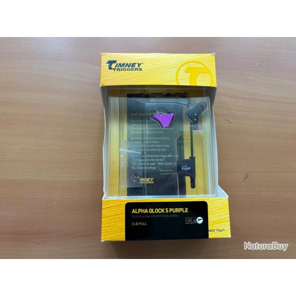 D�tente Timney Alpha violette Glock Gen5 - 1� sans prix de r�serve !!