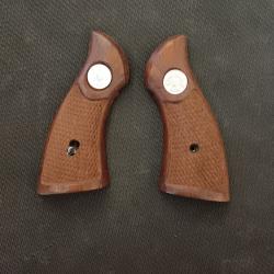 PLAQUETTES TAURUS 38 SQUARE BUTT BOIS