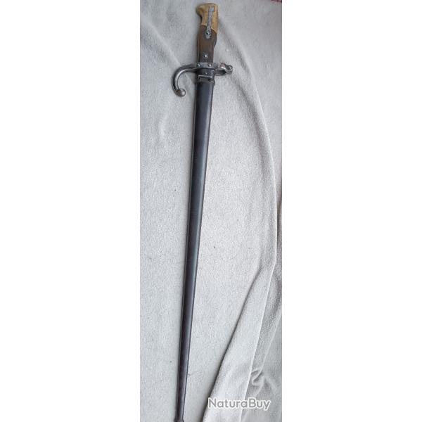 BAIONNETTE GRAS TROUPES COLONIALES ET DE MARINE 1875