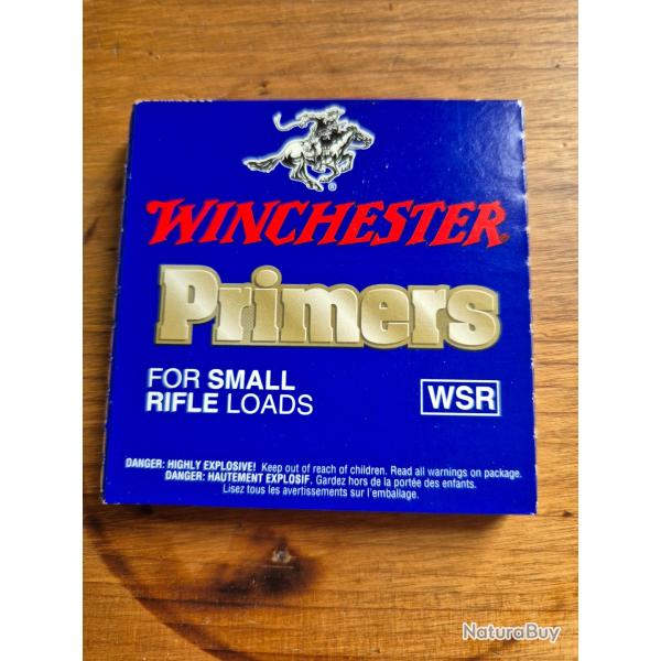 Amorces Winchester small rifle