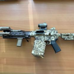 R&eacute;plique airsoft MCR Double Eagle AEG en l'&eacute;tat - 1� sans prix de r&eacute;serve !!