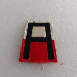 Patch arm&eacute;e us 1st ARMY red ORIGINAL