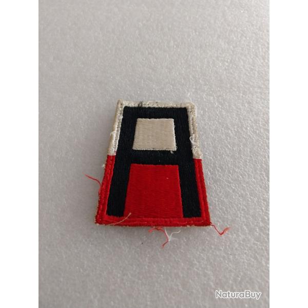 Patch arm�e us 1st ARMY red ORIGINAL
