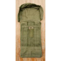 Lot de 4 Porte-chargeurs MARKIII STEN ENFIELD webbing ABL Belgique 1950's. Neuf de stock.