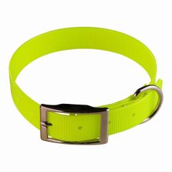 Collier HELEN BAUD BIOTHANE BIOGOLD JAUNE 450mm x 19mm 2.6mm