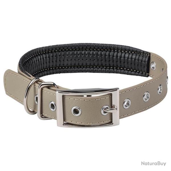 Collier FLUO DOUBLE 60CM taupe