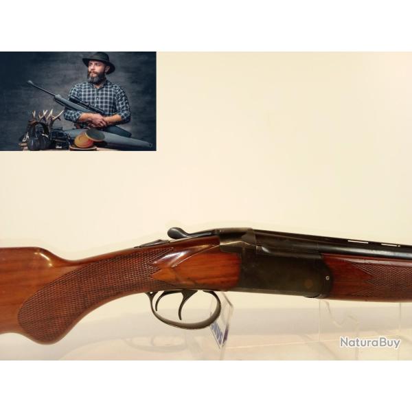 (2081) Fusil De Chasse Superpos Manufrance Falcor 958 Cal.12/70 - OCCASION