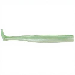 Leurre souple FIIISH Crazy paddle tail corps 180 Pearl green