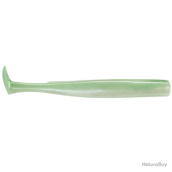 Leurre souple FIIISH Crazy paddle tail corps 180 Pearl green