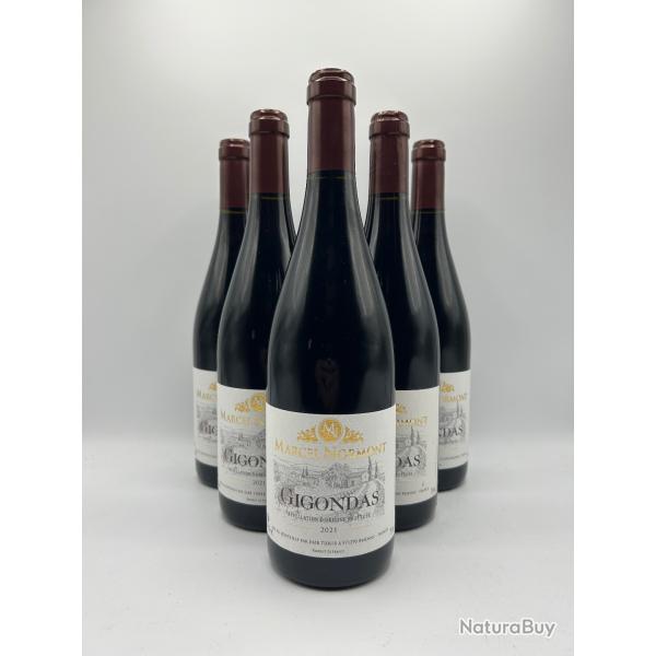 2021 Marcel de Normont Gigondas Rouge - 6 Bouteilles
