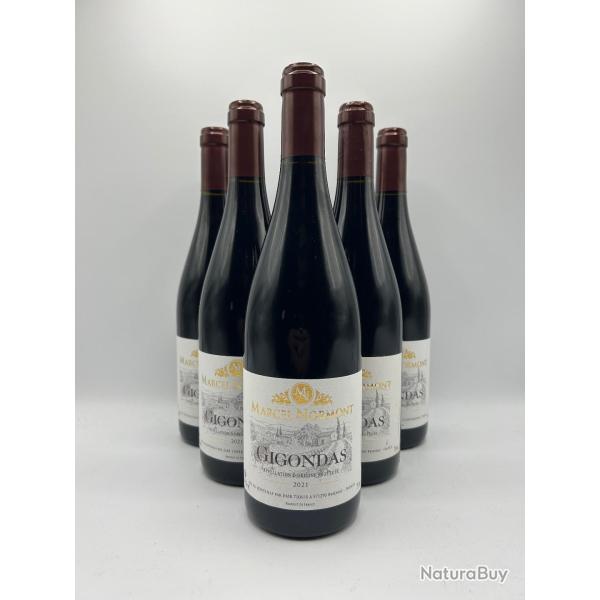 2021 Marcel de Normont Gigondas Rouge - 6 Bouteilles