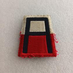 Patch arm&eacute;e us 1st ARMY red ORIGINAL 2