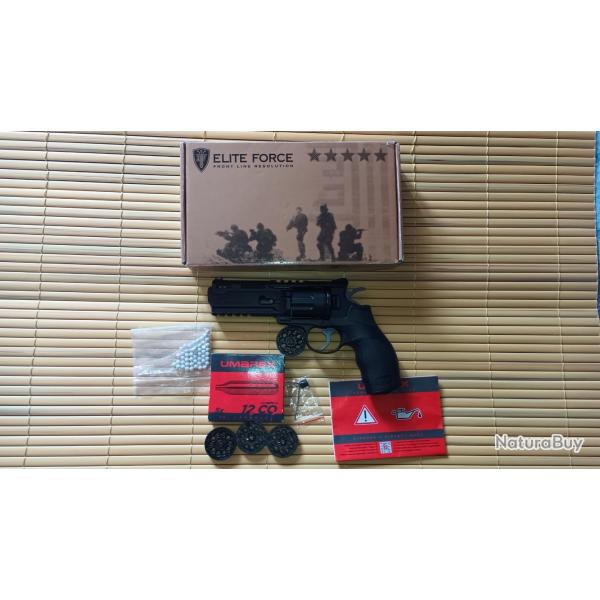 Revolver airsoft Elite Force H8R Co2 billes 6 mm "gnration 2"