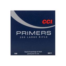 100 AMORCES CCI LARGE RIFLE BR2