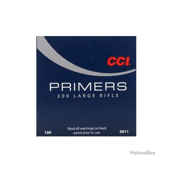 100 AMORCES CCI LARGE RIFLE BR2