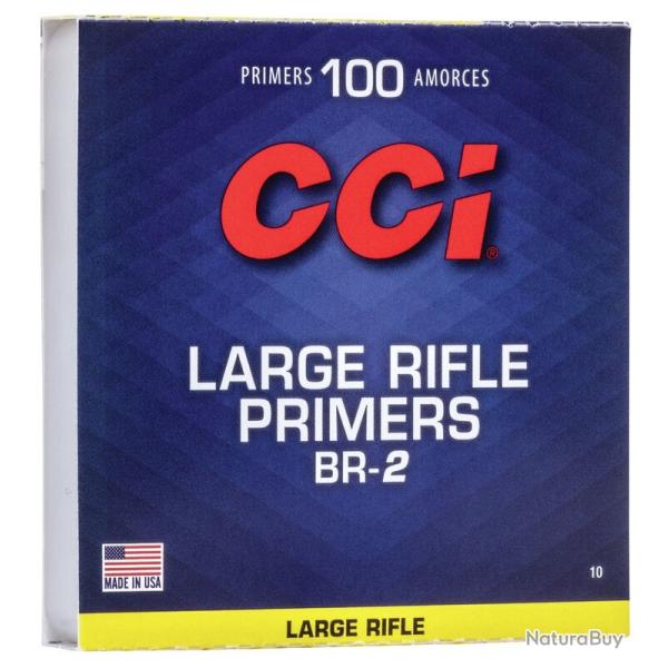 AMORCES CCI LARGE RIFLE BR2 X100