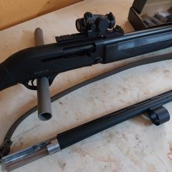 Fusil hatsan escort semi-autoAvec 2 canons.