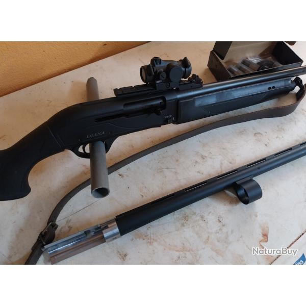 Fusil hatsan escort semi-autoAvec 2 canons.