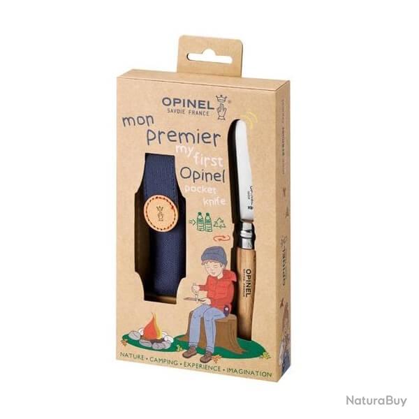 Coffret mon premier Opinel N 7 VRI Htre + tui 12400