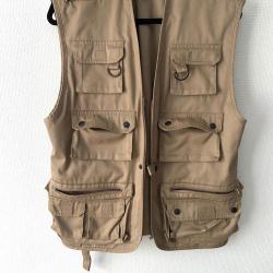 Gilet de chasse avec poche de gibier neuf T 42/44 homme