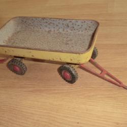 ancien jouet tole remorque agricole ""arnold mad in western germany