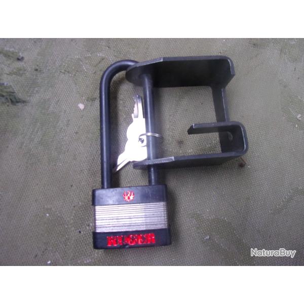 cadenas Ruger poir arme  feu